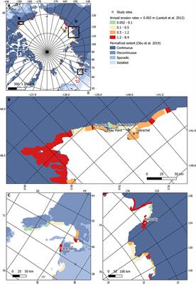 Feasibility Study for the Application of Synthetic Aperture Radar for Coastal Erosion Rate Quantification Across the Arctic